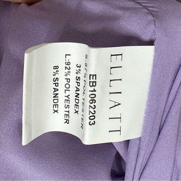 Elliatt Lilac Summer Midi Dress| Size L - Picture 7 of 12